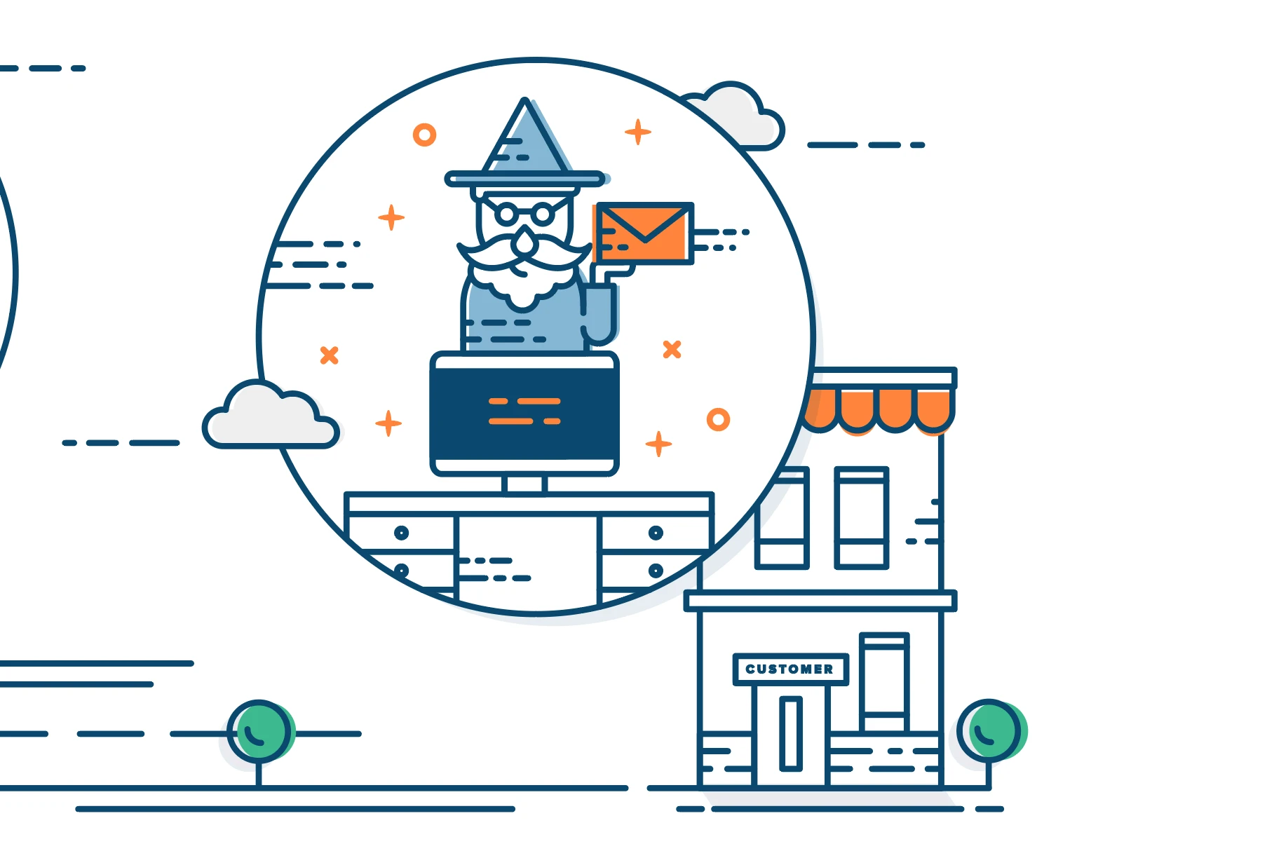 CardConnect CoPilot infographic — animation still 1