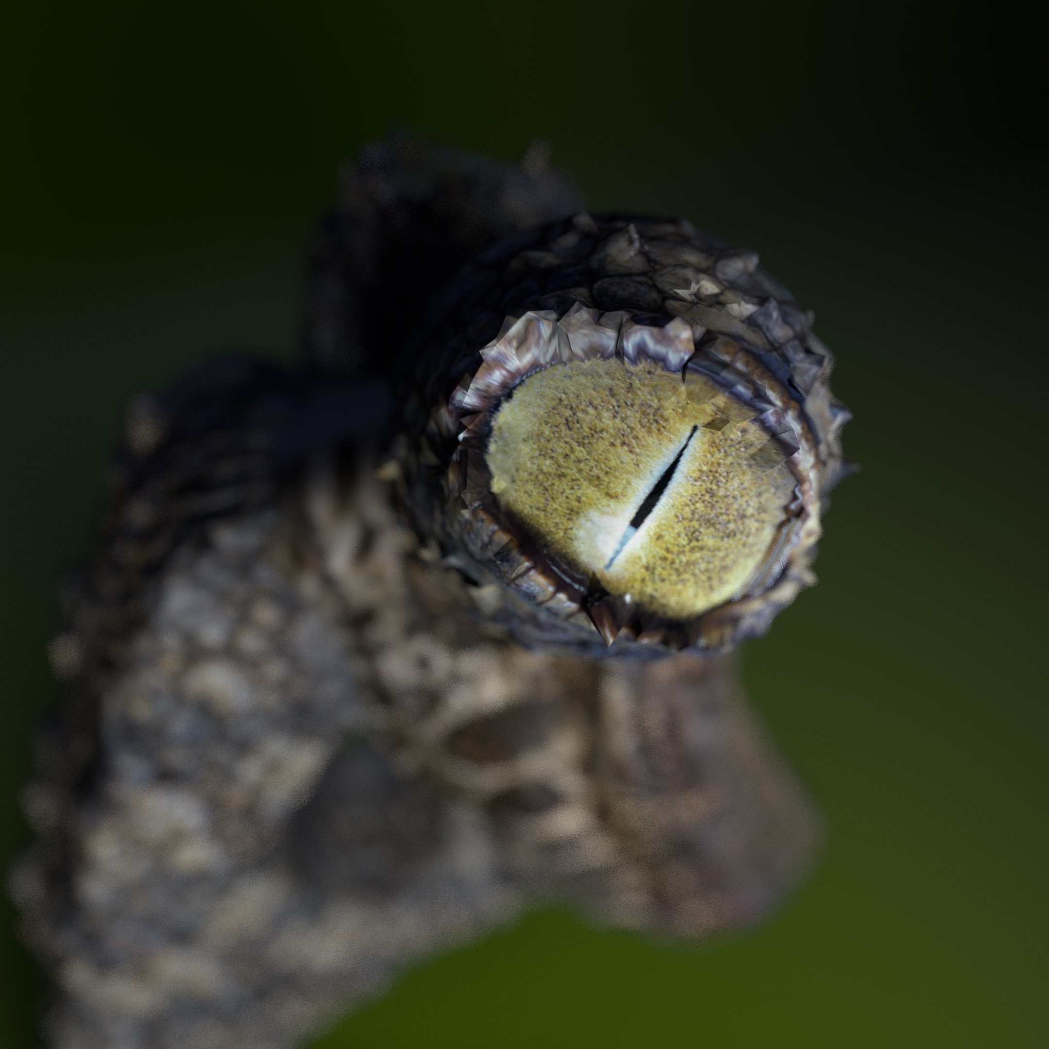 36 Days of Type — extreme close-up sculpt detail