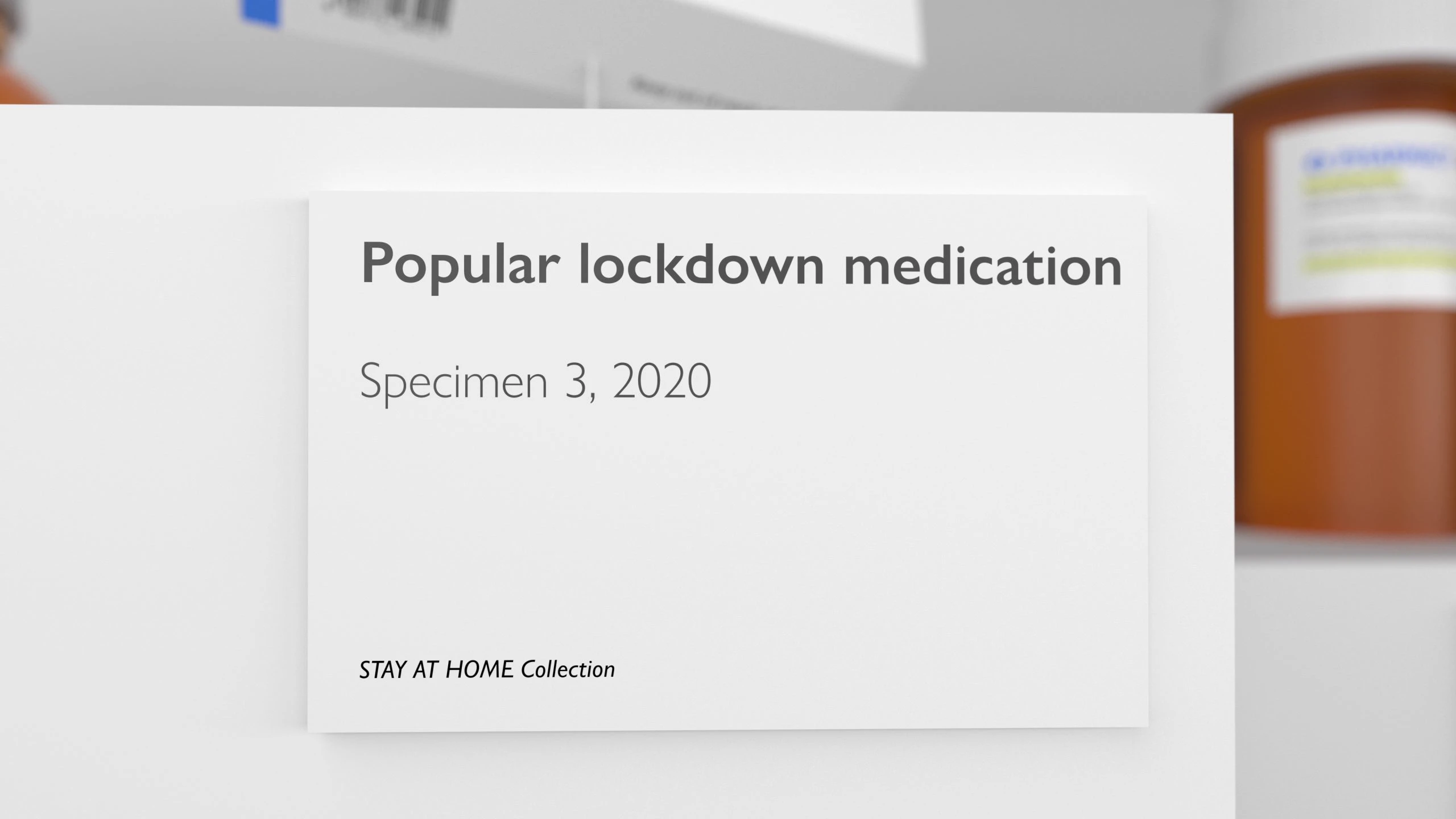 Stay at Home Collection — specimen still 3