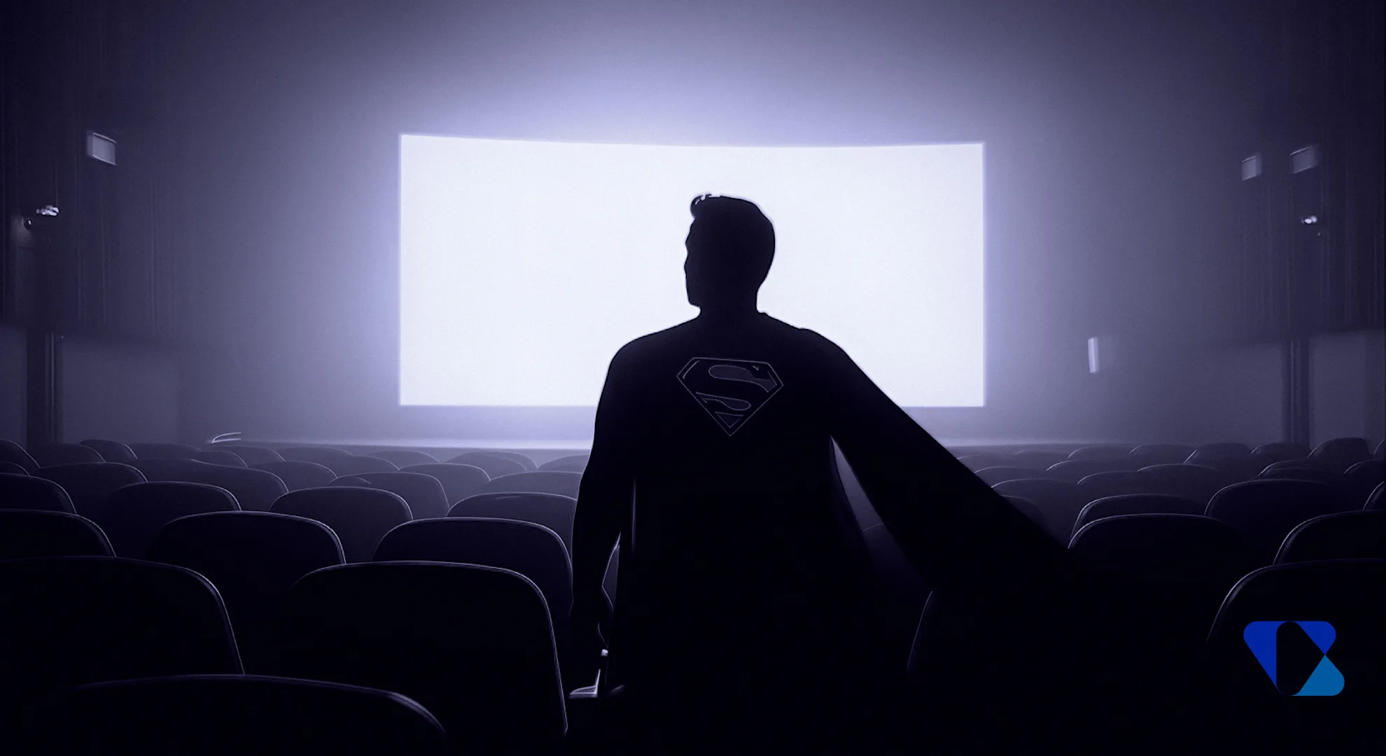 The Last Hero — Silhouette at the Screen