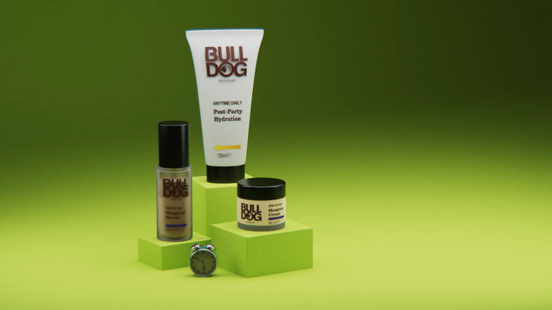 Bull Dog product visualisation — wide horizontal product hero