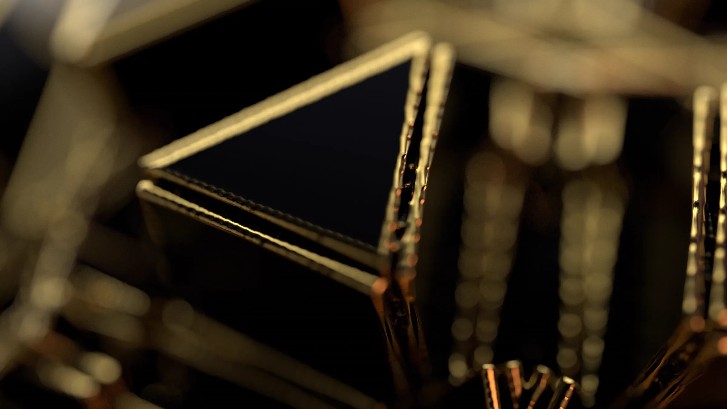 Geometric symmetry Houdini exploration — abstract still 9