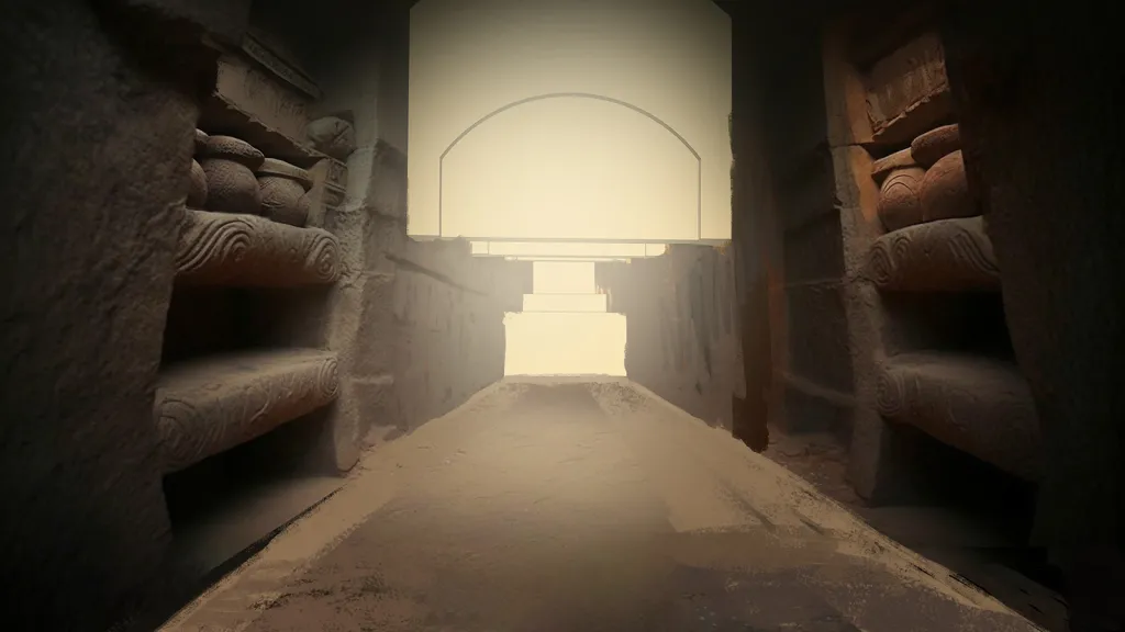 Burial chamber blockout