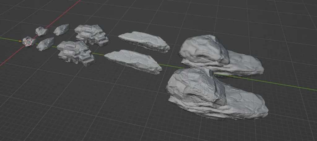 Catacombs boulder set