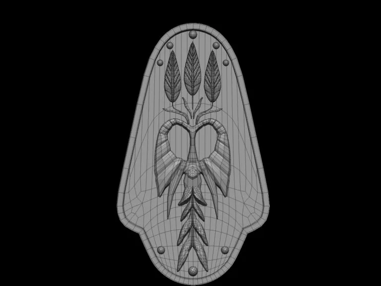 Scribe symbol wireframe