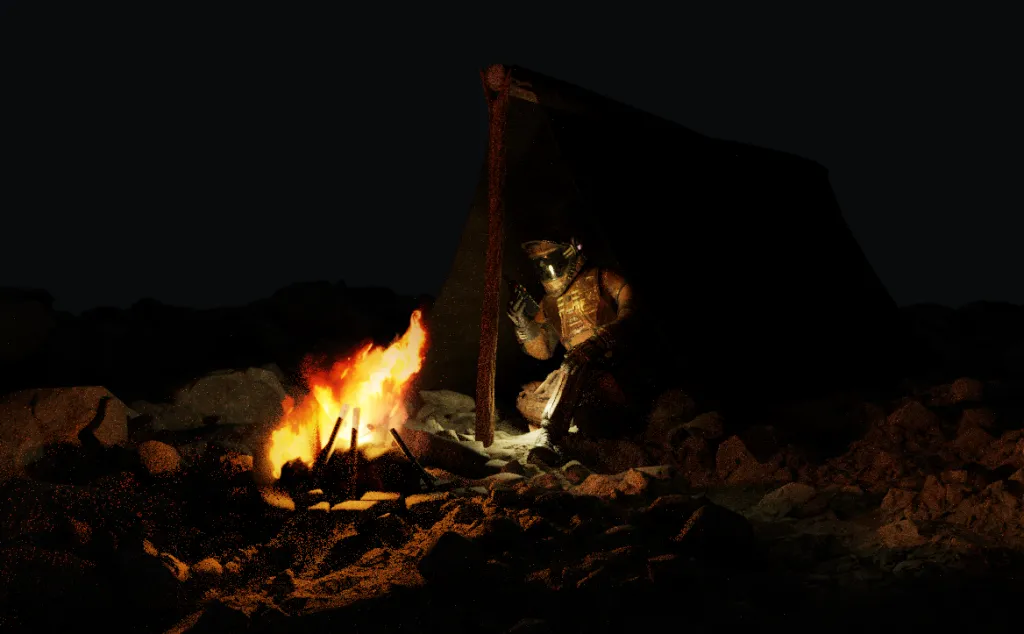 Spaceminers distress signal concept art
