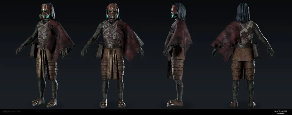 Secares full character turnaround