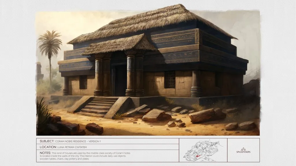 Spaceminers environment concept — settlement 1
