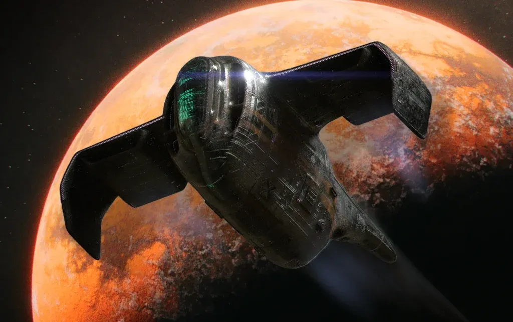 Spaceminers ship concept art